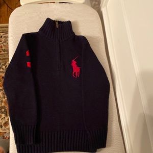 3/4 zip sweater